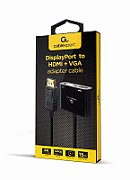 Gembird A-DPM-HDMIFVGAF-01 DisplayPort male to HDMI female + VGA female adapter cable  black_2