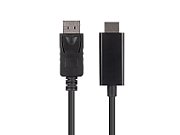 Lanberg CA-DPHD-11CC-0010-BK cable gender changer DisplayPort HDMI Black_1