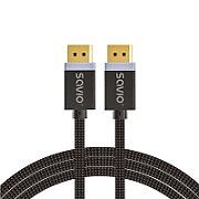 DisplayPort cable 2 m Black SAVIO CL-166_1