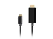 LANBERG CABLE USB-C(M)->HDMI(M) 1M 4K 60HZ BLACK_1