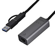 UNITEK ADAPTER USB-A/USB-C - RJ-45 2.5 GBIT  U1313C_3