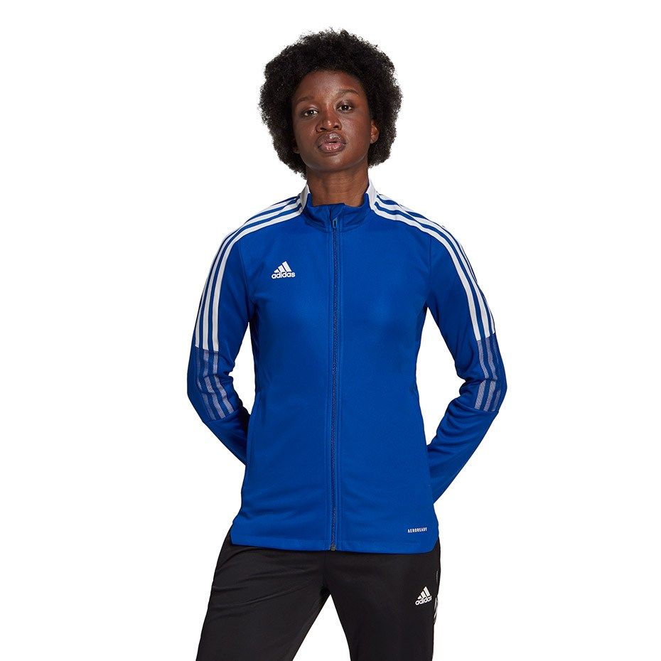 adidas Tiro 21 Track Women's Sweatshirt Blue GM7304_6