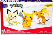 MEGA CONSTRUX Pokemon Pikachu Trio 3-pack GYH06 /4_1