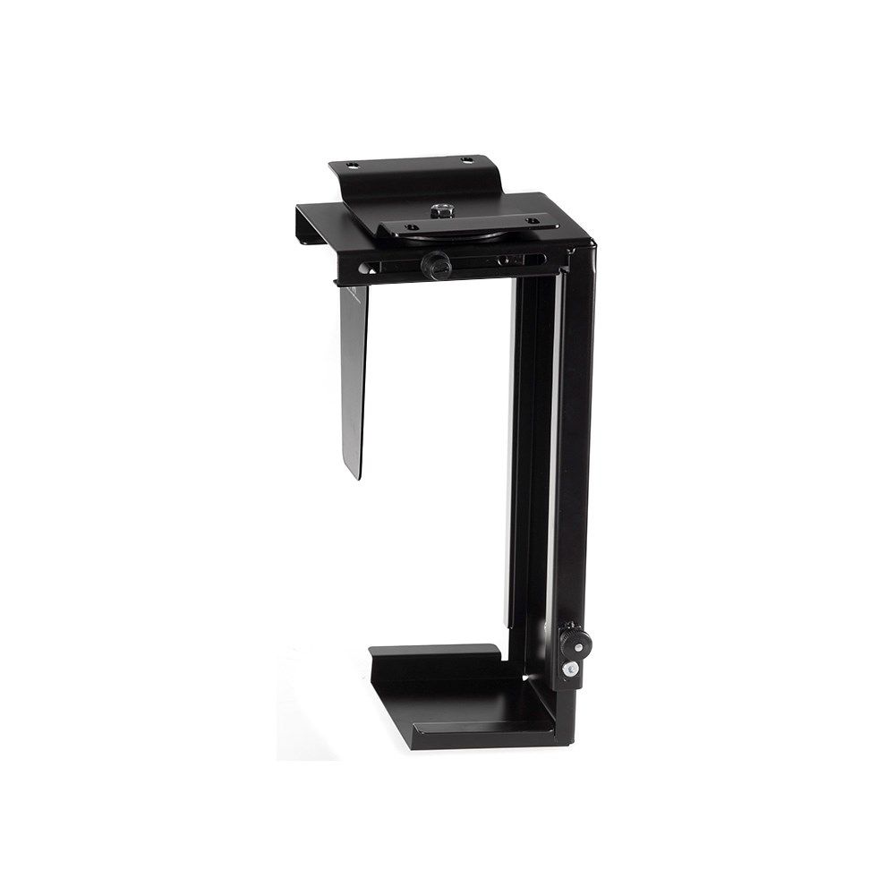 The MC-713 PC Holder Computer Under Desk Table Bracket Support Storage_4