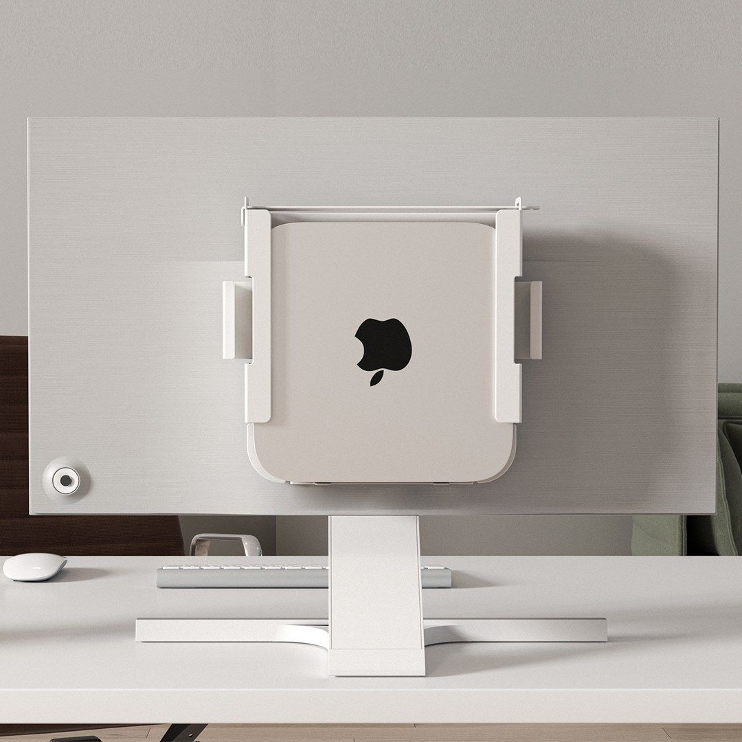 Maclean MC-473 MAC Mini Mount  VESA 75x 75 100x100 Compatible with Mac Mini Manufactured after 2014_3