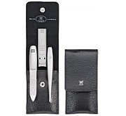 Zwilling Twinox Manicure Set – Leather Case  3 Pieces - Black_1