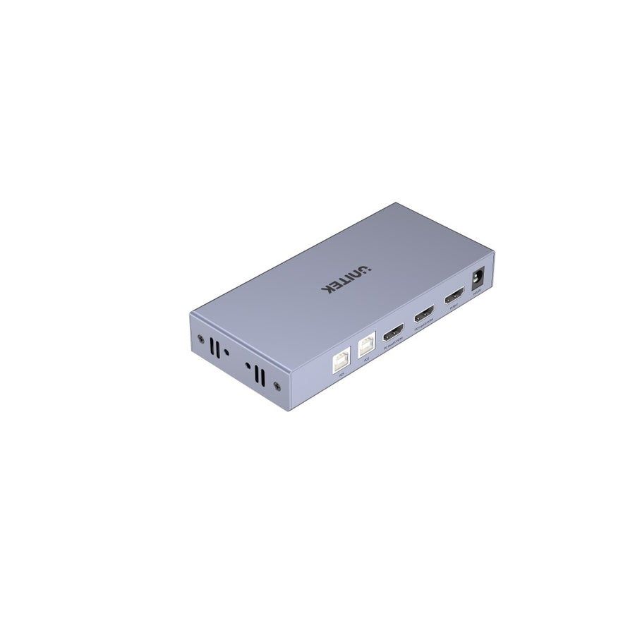 UNITEK V307A KVM switch Grey_2