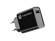 NATEC MAINS CHARGER RIBERA USB-A 18W BLACK_2