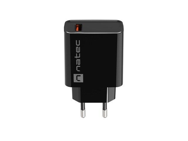 NATEC MAINS CHARGER RIBERA USB-A 18W BLACK_6