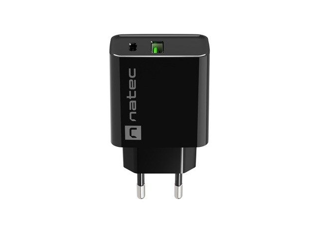 NATEC NETWORK CHARGER RIBERA USB-A+USB-C 20W PD_3