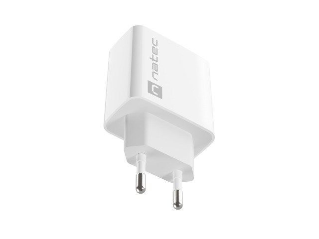 NATEC NETWORK CHARGER RIBERA USB-C 20W PD WHITE_2