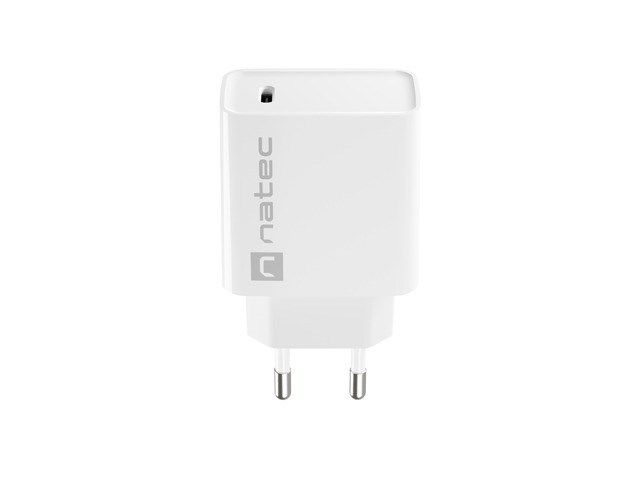 NATEC NETWORK CHARGER RIBERA USB-C 20W PD WHITE_8