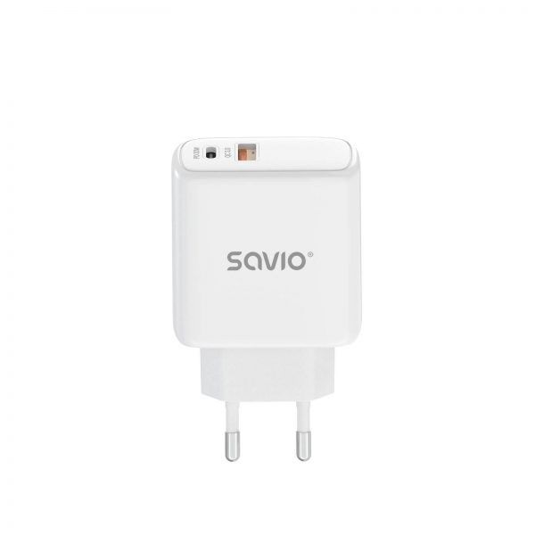 SAVIO LA-06 USB Type A & Type C Quick Charge Power Delivery 3.0 Indoor_3