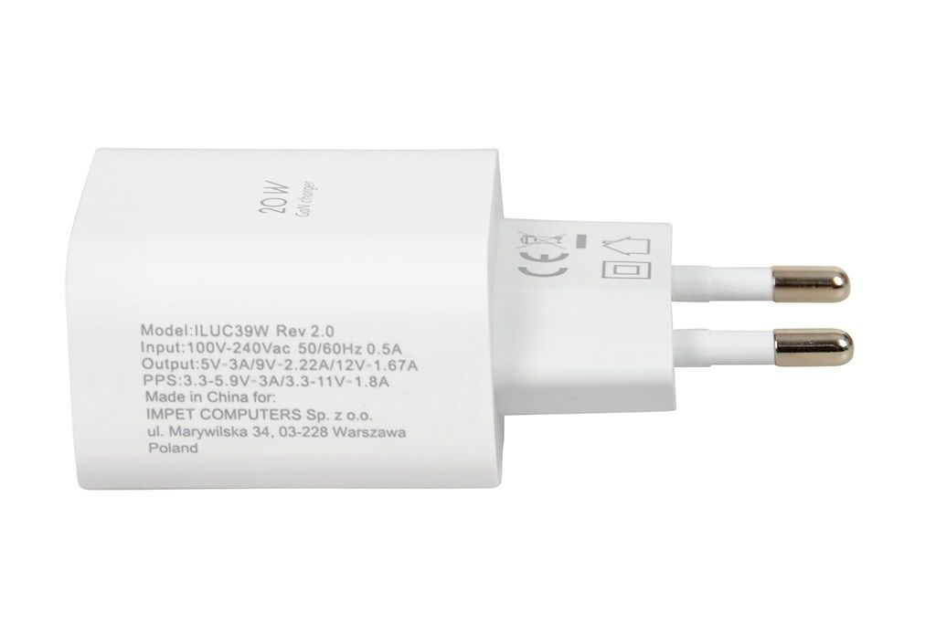 Wall charger iBOX C-39 PD20W  white_5