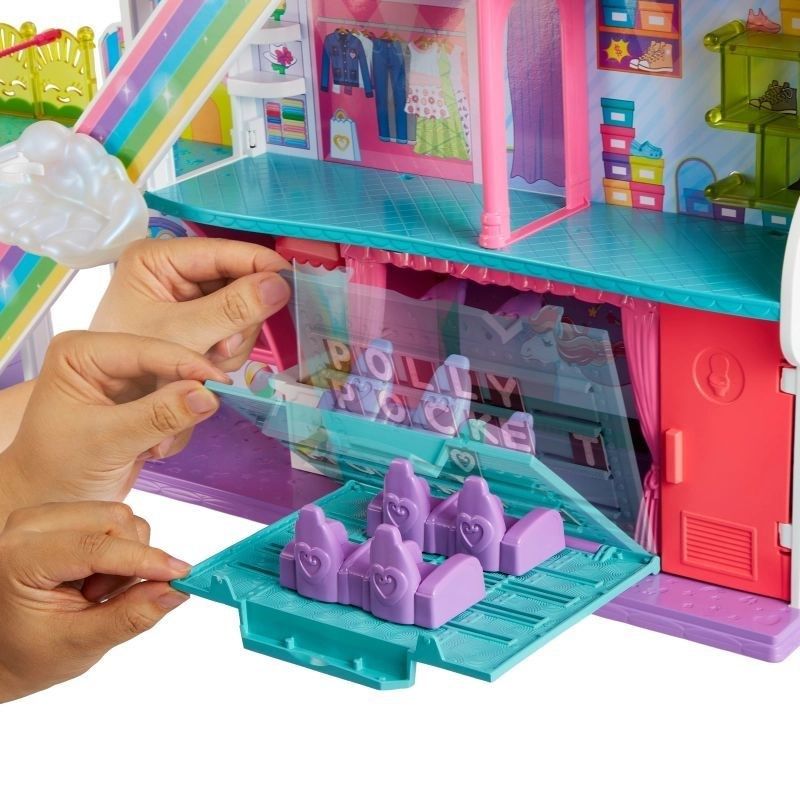 PROMO Polly Pocket Rainbow Shopping Mall HHX78 p2 MATTEL_4