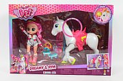 PROMO Set Cry Doll Babies Best Friends Dreamy & Rhyme Horse 87798_1