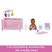 Barbie Babysitter Baby Sleep + Doll & Baby HJY34 MATTEL_4