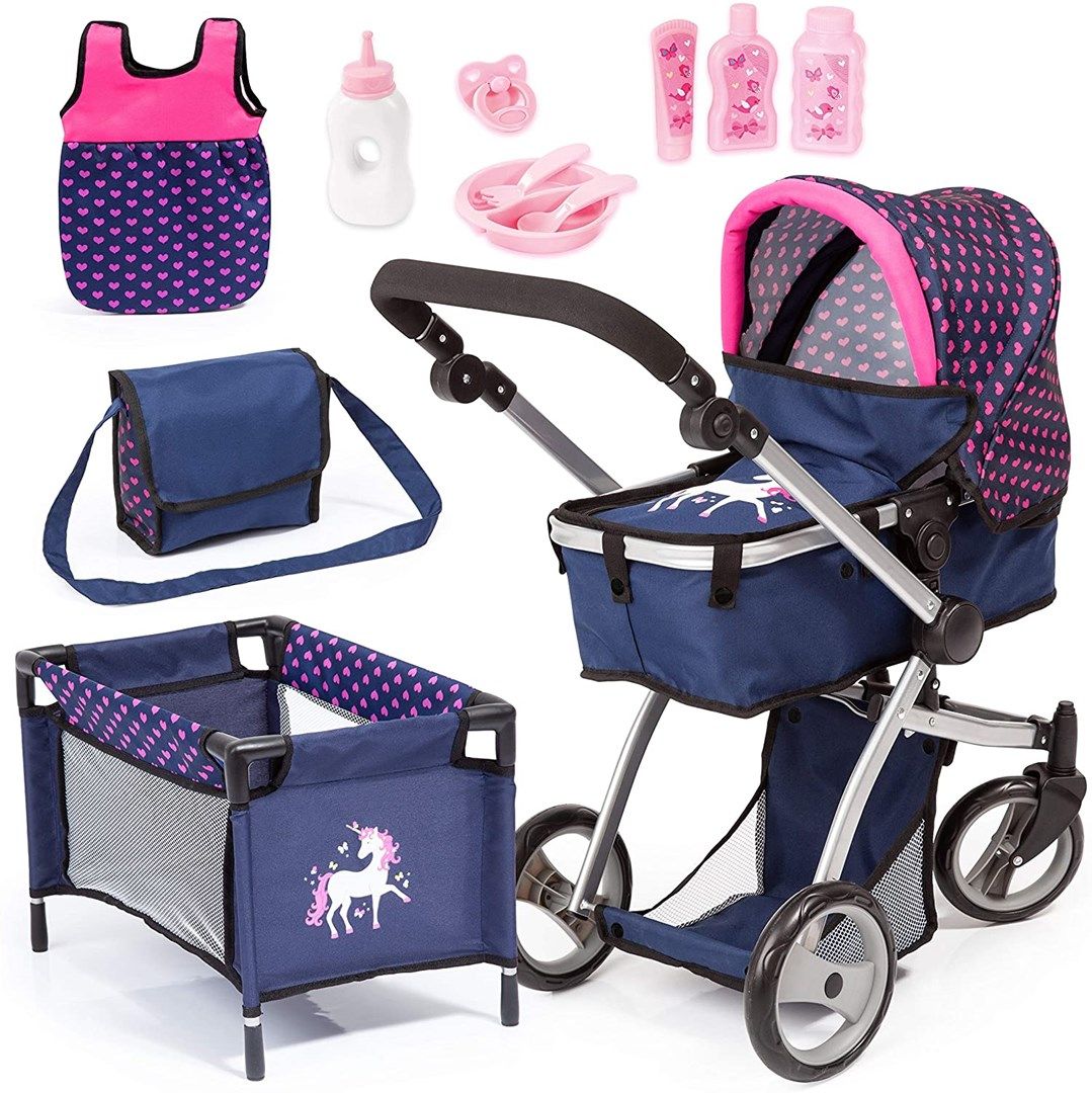 Bayer Doll's Stroller  Combi Bed Mega Set 18354AC_2