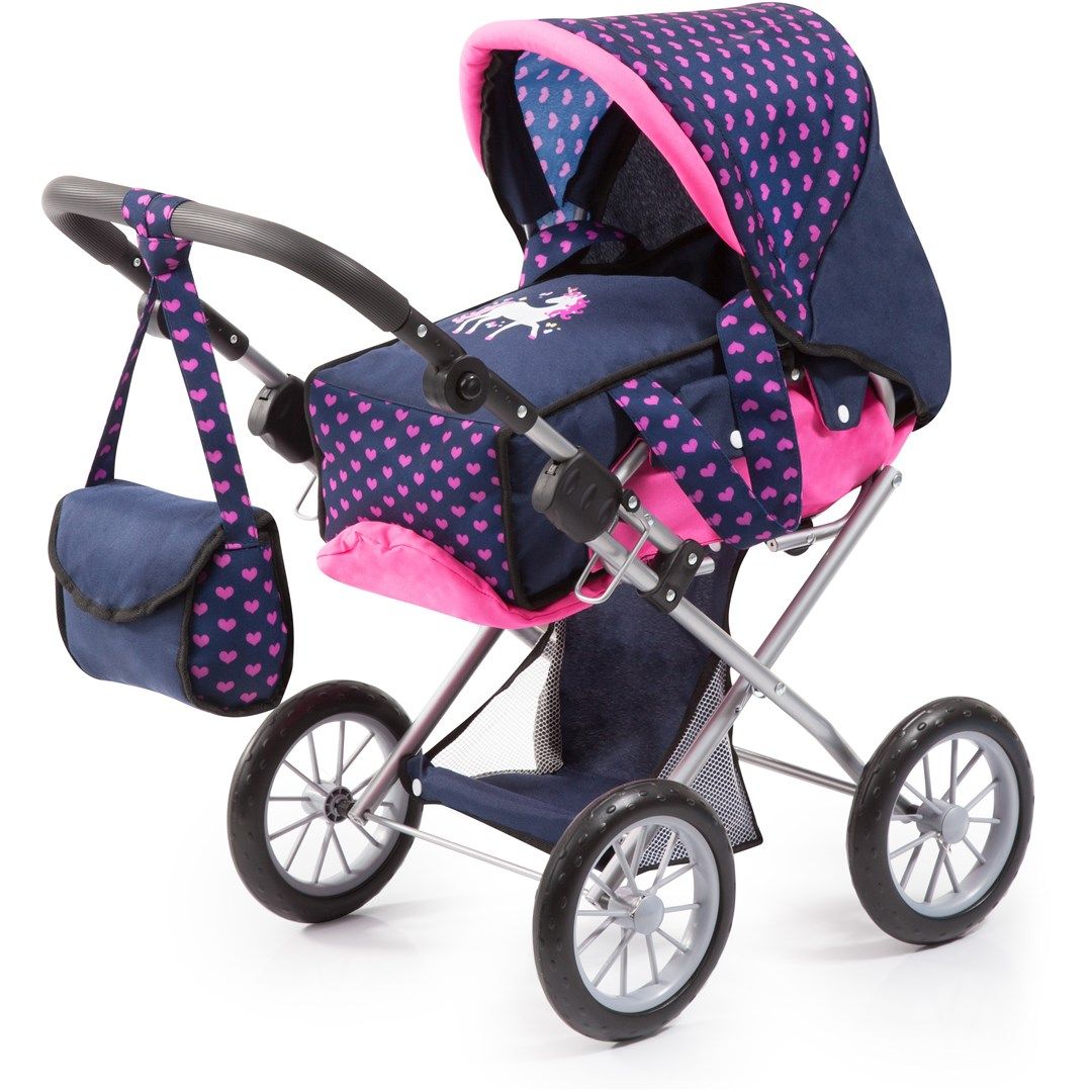 Bayer Baby Doll Stroller City Star navy blue 13654AA_12