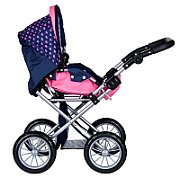 Bayer Baby Doll Stroller City Star navy blue 13654AA_3