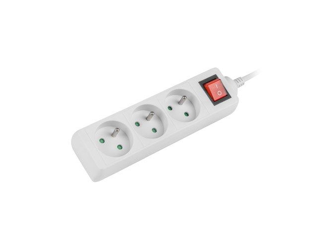 Extension cord Lanberg PS1-03E-0150-W (1 5m; white color)_4