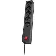 LESTAR 1966006332 power extension 1.5 m 230 AC outlet(s) Indoor Black_1