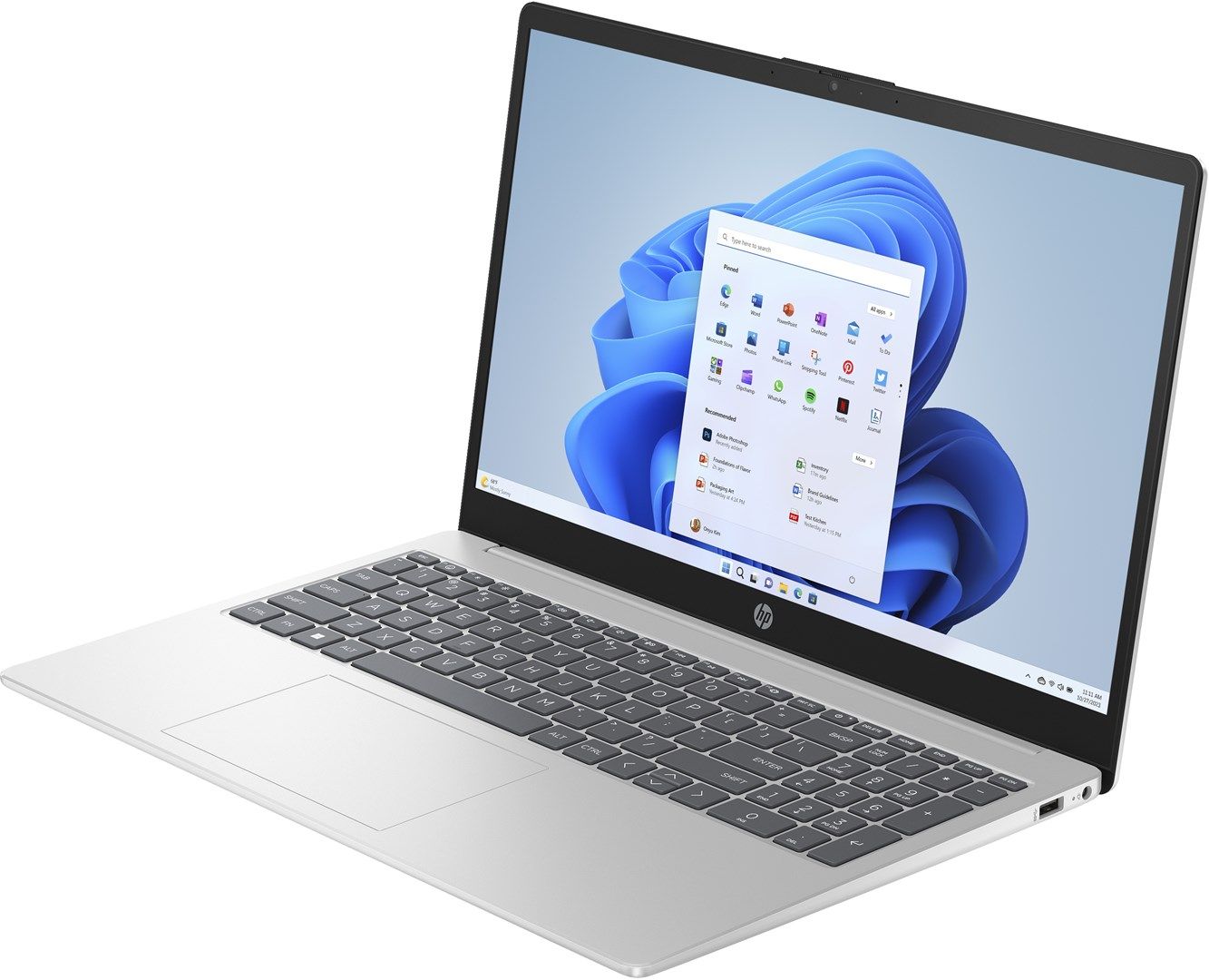 HP Laptop 15-fd0003nw 39.6 cm (15.6 ) Full HD Intel® Core™ i3 i3-1315U 8 GB DDR4-SDRAM 256 GB SSD Wi-Fi 6 (802.11ax) Windows 11 Home Silver_2
