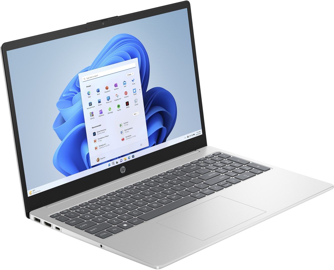 HP Laptop 15-fd0003nw 39.6 cm (15.6 ) Full HD Intel® Core™ i3 i3-1315U 8 GB DDR4-SDRAM 256 GB SSD Wi-Fi 6 (802.11ax) Windows 11 Home Silver_3