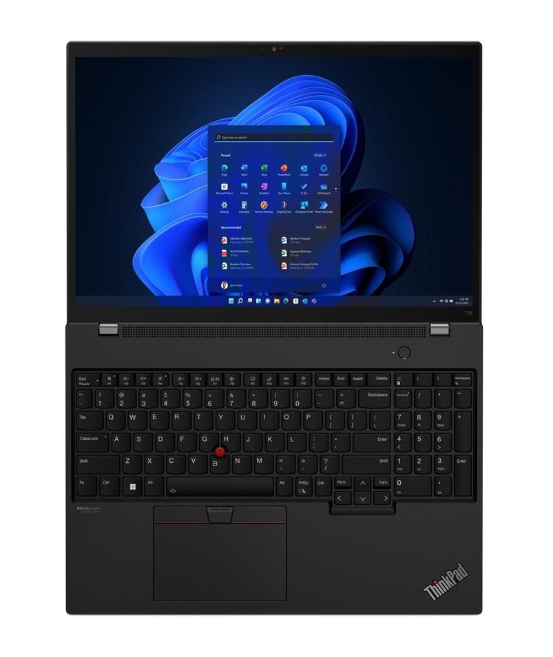 Lenovo ThinkPad T16 Laptop 40.6 cm (16 ) WUXGA AMD Ryzen™ 7 PRO 6850U 16 GB LPDDR5-SDRAM 512 GB SSD Wi-Fi 6E (802.11ax) Windows 11 Pro Black_6