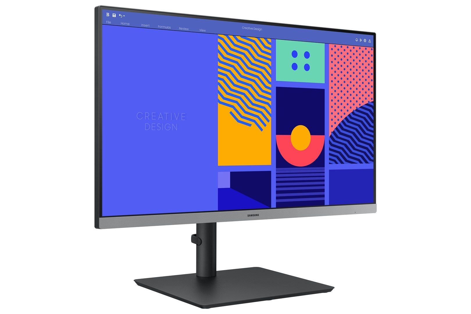 Samsung Essential Monitor S4 S43GC LED display 61 cm (24 ) 1920 x 1080 pixels Full HD Black_4