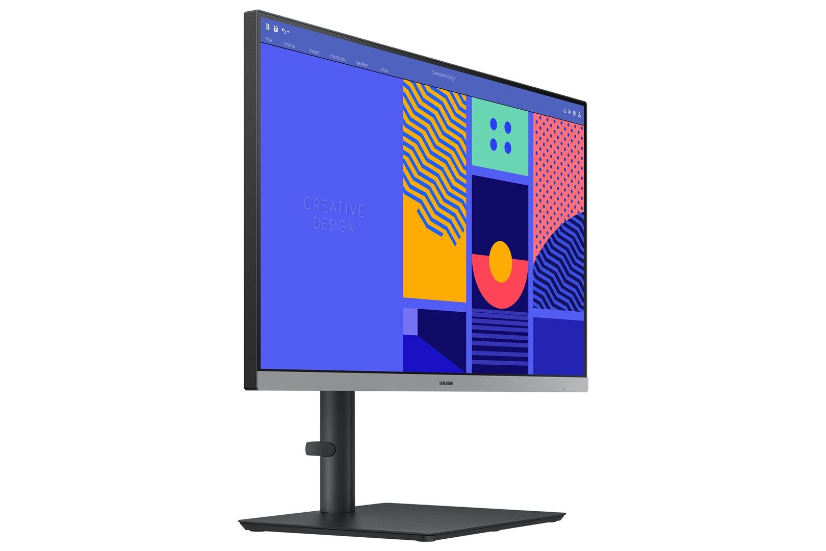 Samsung Essential Monitor S4 S43GC LED display 61 cm (24 ) 1920 x 1080 pixels Full HD Black_5