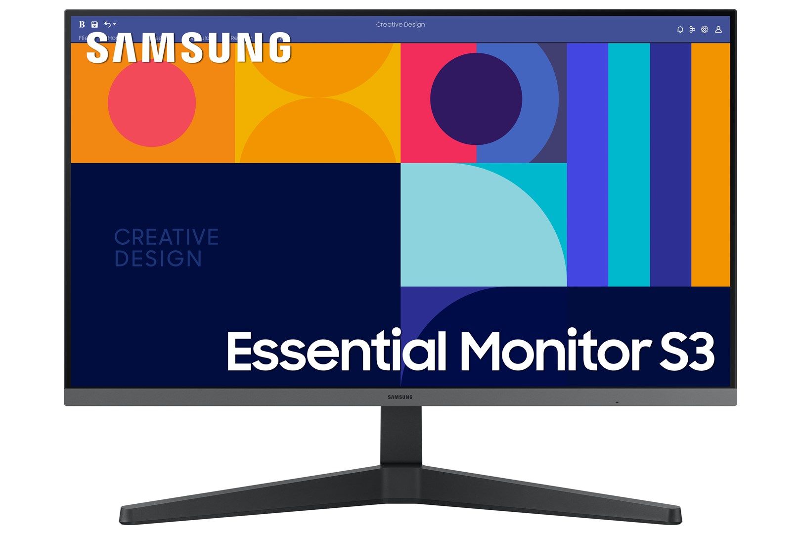 Samsung Essential Monitor S3 S33GC LED display 68.6 cm (27 ) 1920 x 1080 pixels Full HD Black_3