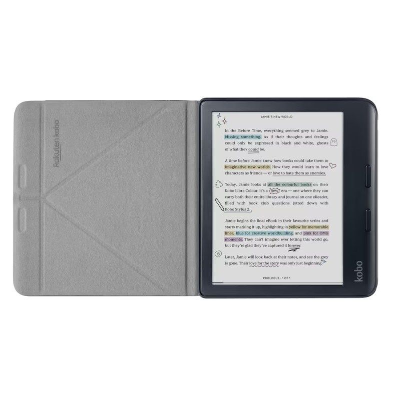 Etui Kobo Libra Colour SleepCover Case Black_3