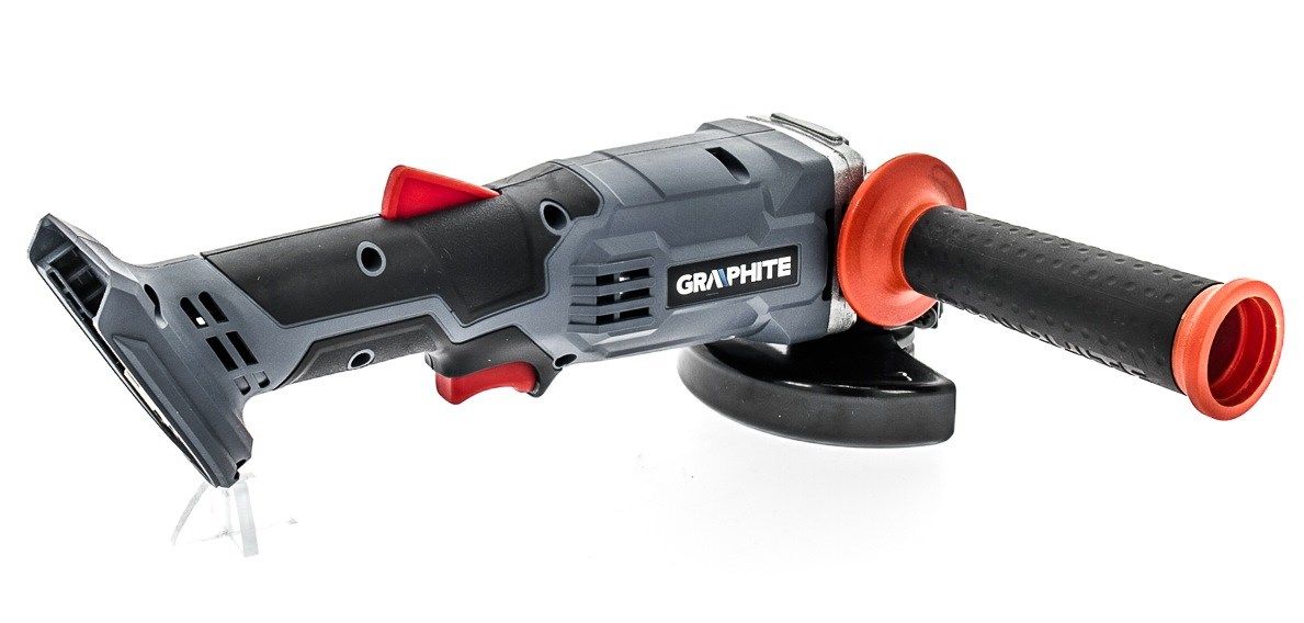 Graphite Energy+ 18V Li-Ion brushless cordless angle grinder 115 mm blade without battery_5