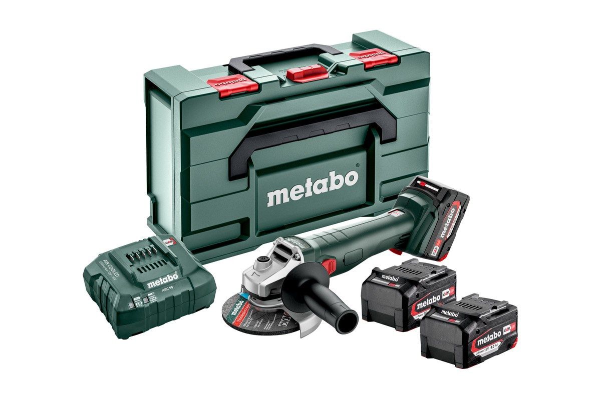 METABO. SZLIFIERKA KĄT.W 18 L 9-125 QUICK 3x4 0Ah_2