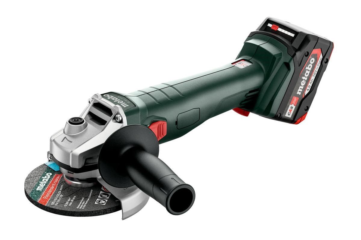 METABO. SZLIFIERKA KĄT.W 18 7-125 2x4 0Ah METABOX_2