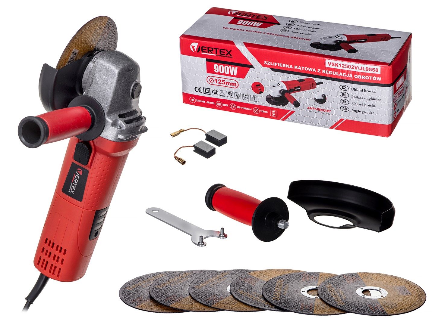 VERTEX ANGLE GRINDER 125mm 900W_8