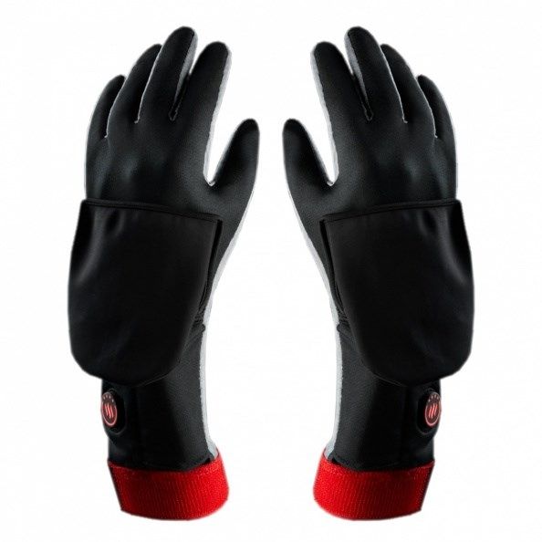 GLOVII HEATED LEATHER GLOVES L-XL  GIBXL_2