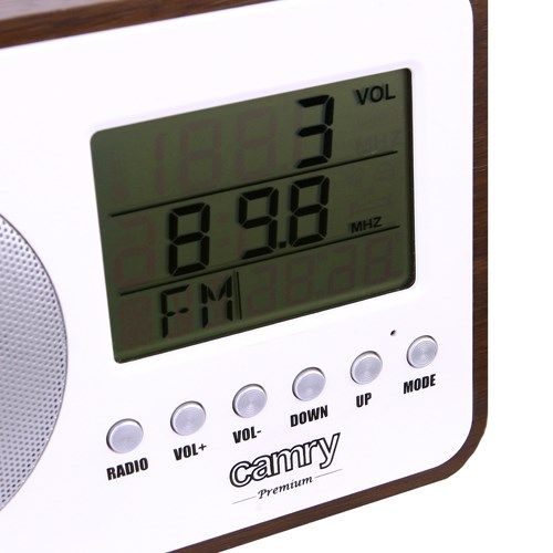 Camry CR1153 radio Portable Digital Black White_9