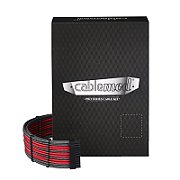 CableMod C-Series PRO ModMesh Cable Kit for Corsair AXi/HXi/RM (Yellow Label) - carbon/red_1