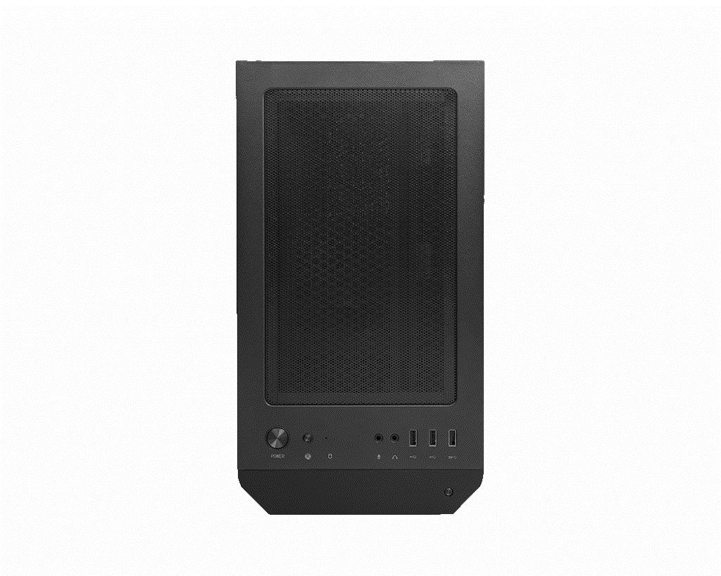 MSI MAG FORGE M100R computer case Midi Tower Black  Transparent_4