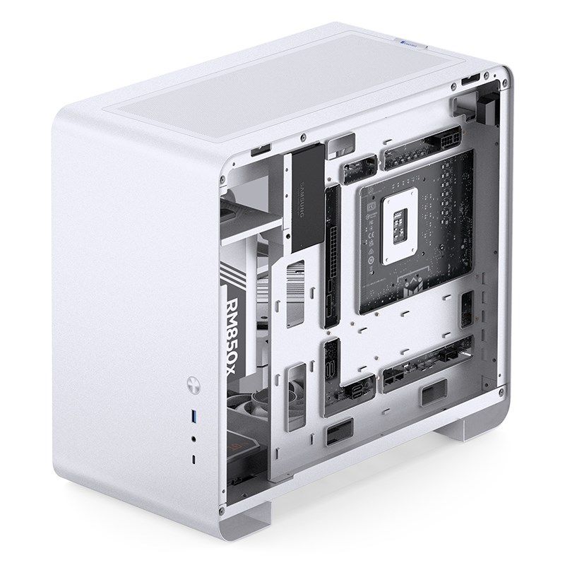 Jonsbo U4 Mini Micro-ATX Case  Tempered Glass - white_7