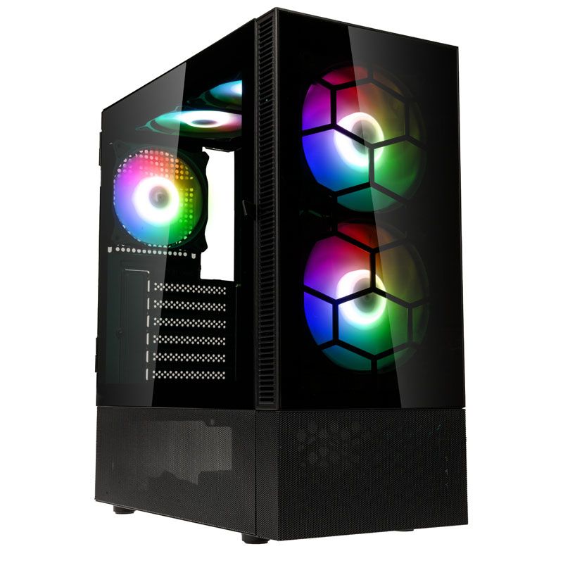 Kolink Observatory MX Glass ARGB Midi Tower Case - white