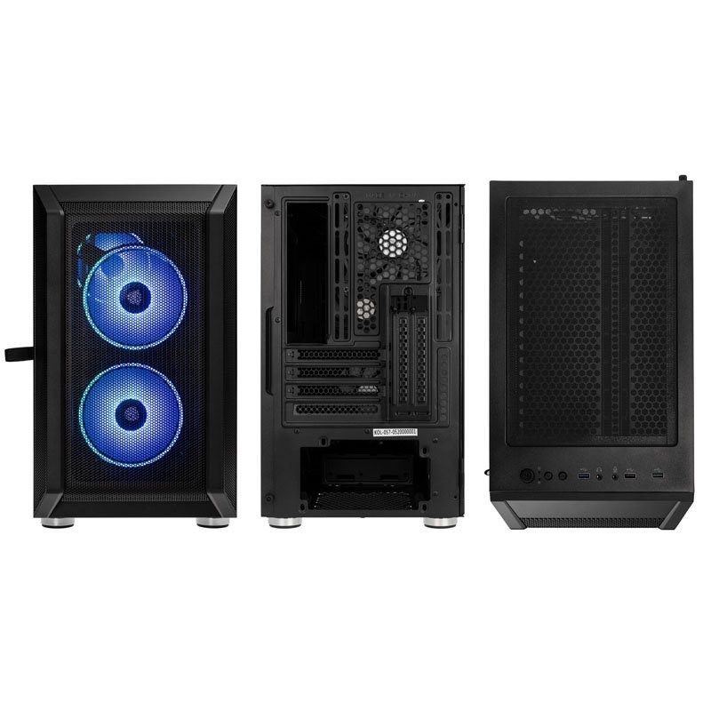 Kolink Citadel Mesh RGB Micro-ATX case - black_4