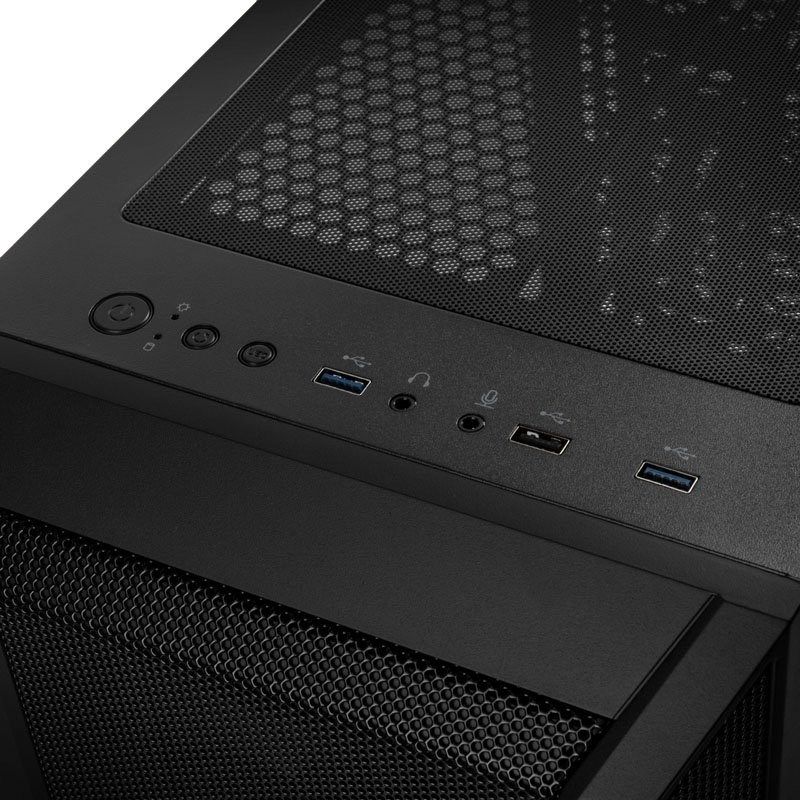 Kolink Citadel Mesh RGB Micro-ATX case - black_5