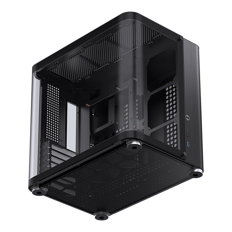 Jonsbo TK-2 2.0 Midi-Tower  Tempered Glass - black_8