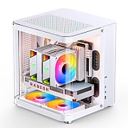 Jonsbo TK-1 2.0 Micro-ATX Case  Tempered Glass - white_1