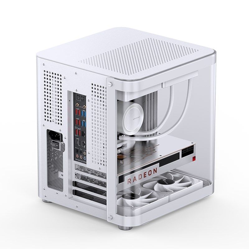 Jonsbo TK-1 2.0 Micro-ATX Case  Tempered Glass - white_14