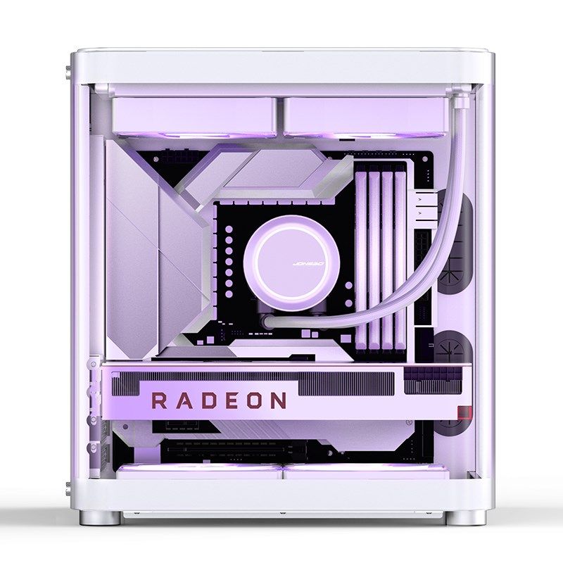 Jonsbo TK-1 2.0 Micro-ATX Case  Tempered Glass - white_4