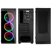 Kolink Horizon RGB Mid Tower  Tempered Glass - Black_4